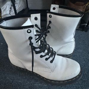 White doc martens